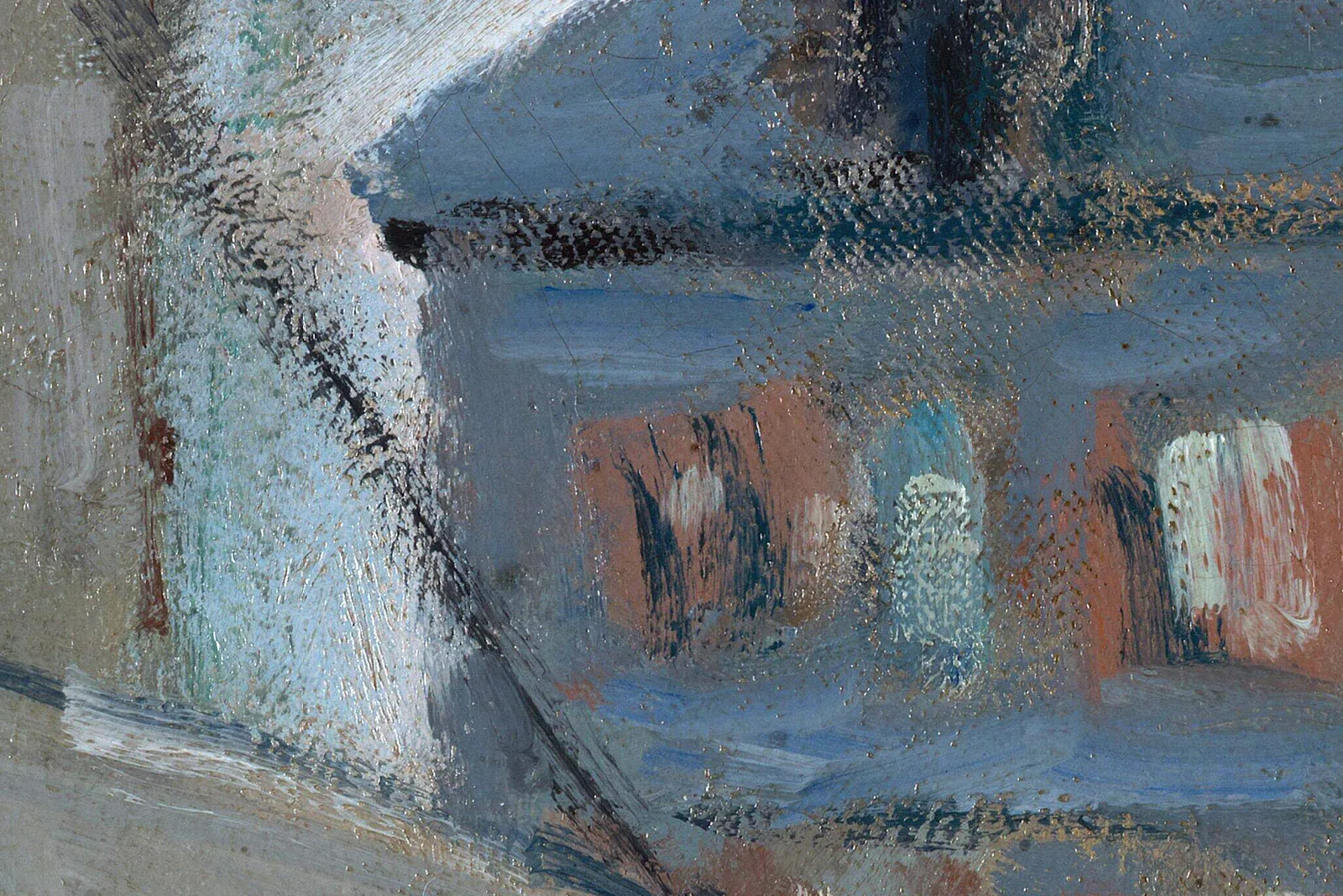 莫奈油画《勒阿弗尔博物馆》超高清大图局部 (6)