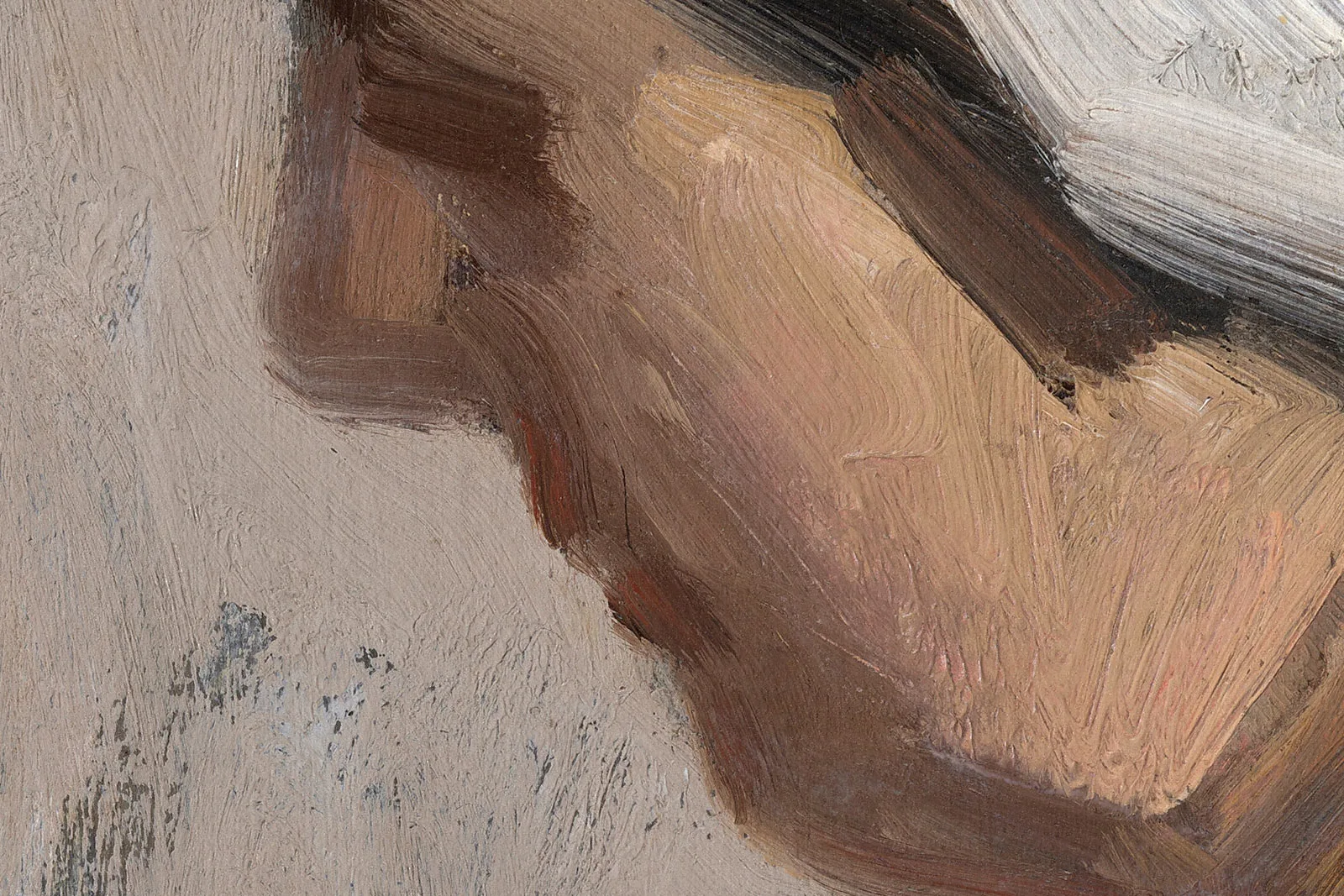 莫奈油画《摇篮——卡米尔与艺术家的儿子让》高清大图局部 (8)