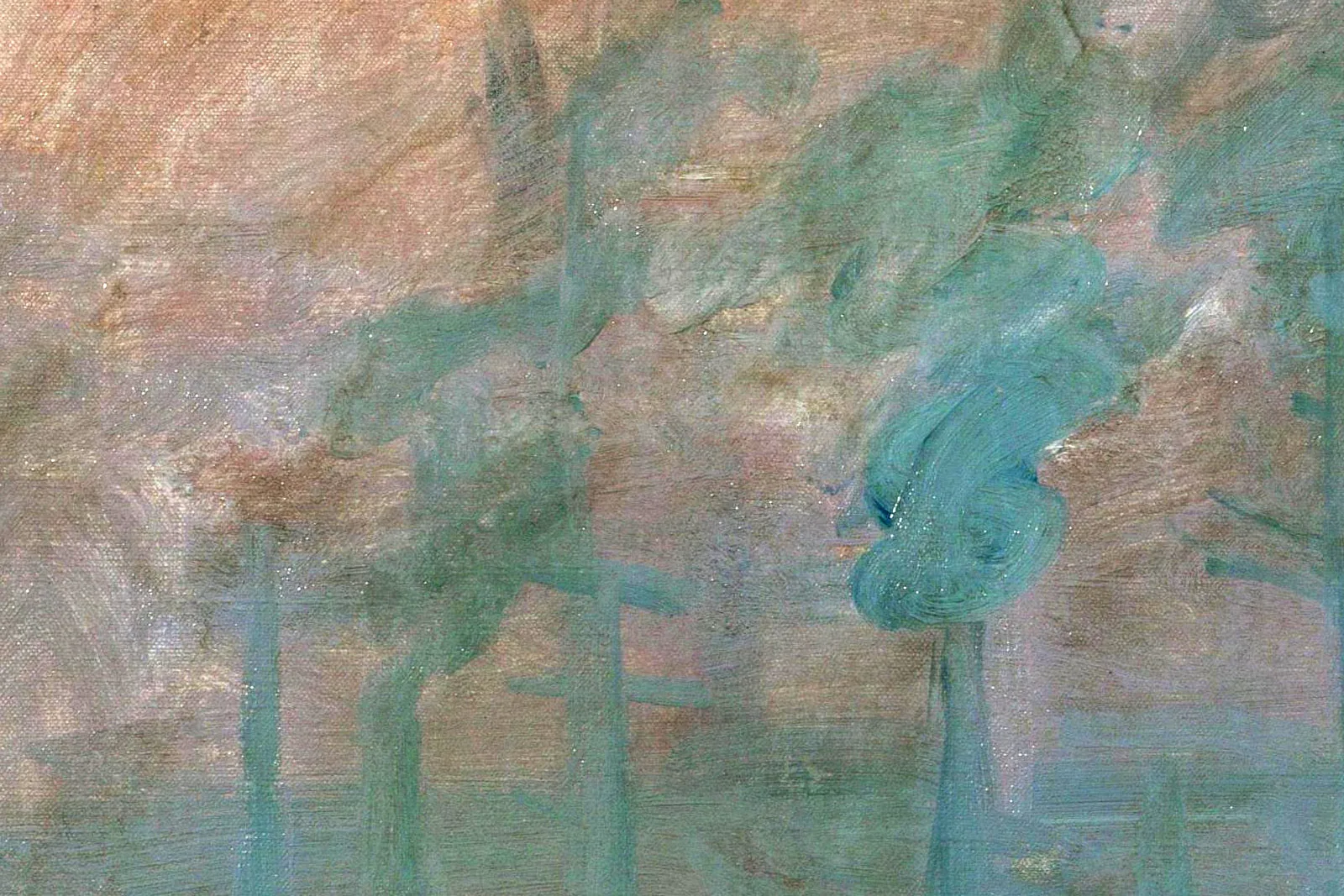 克劳德·莫奈《日出·印象》局部 (4)