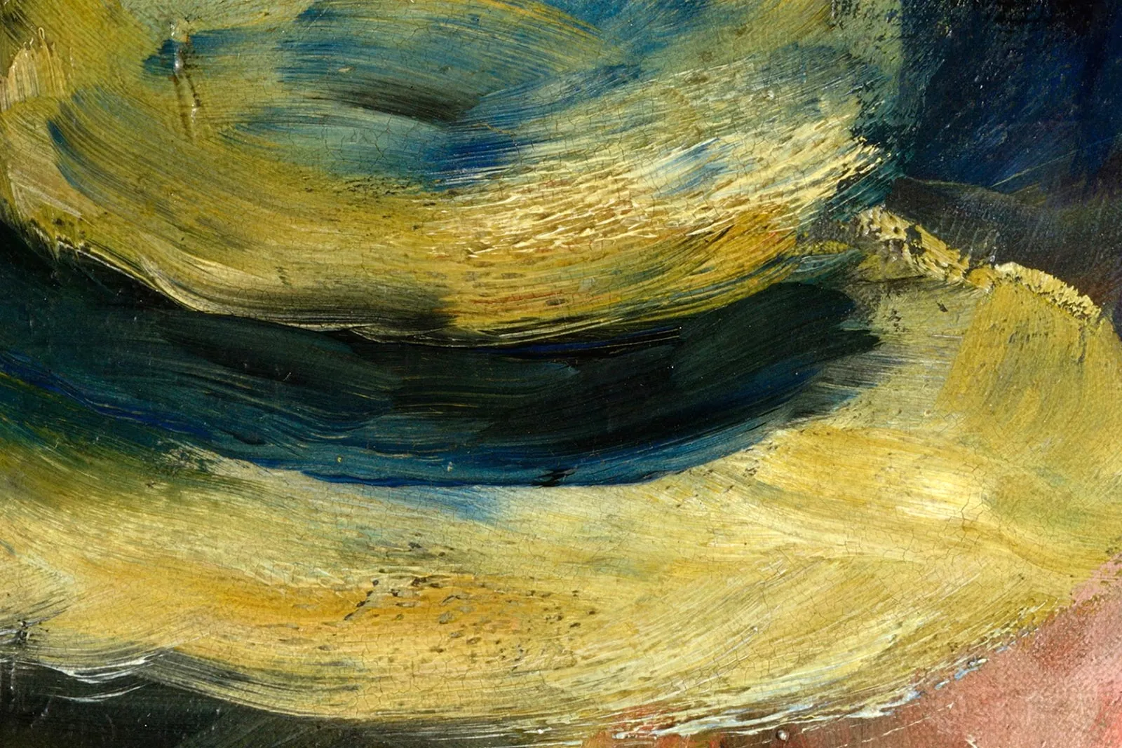 雷诺阿《红磨坊的舞会》超高清大图局部细节 (14)