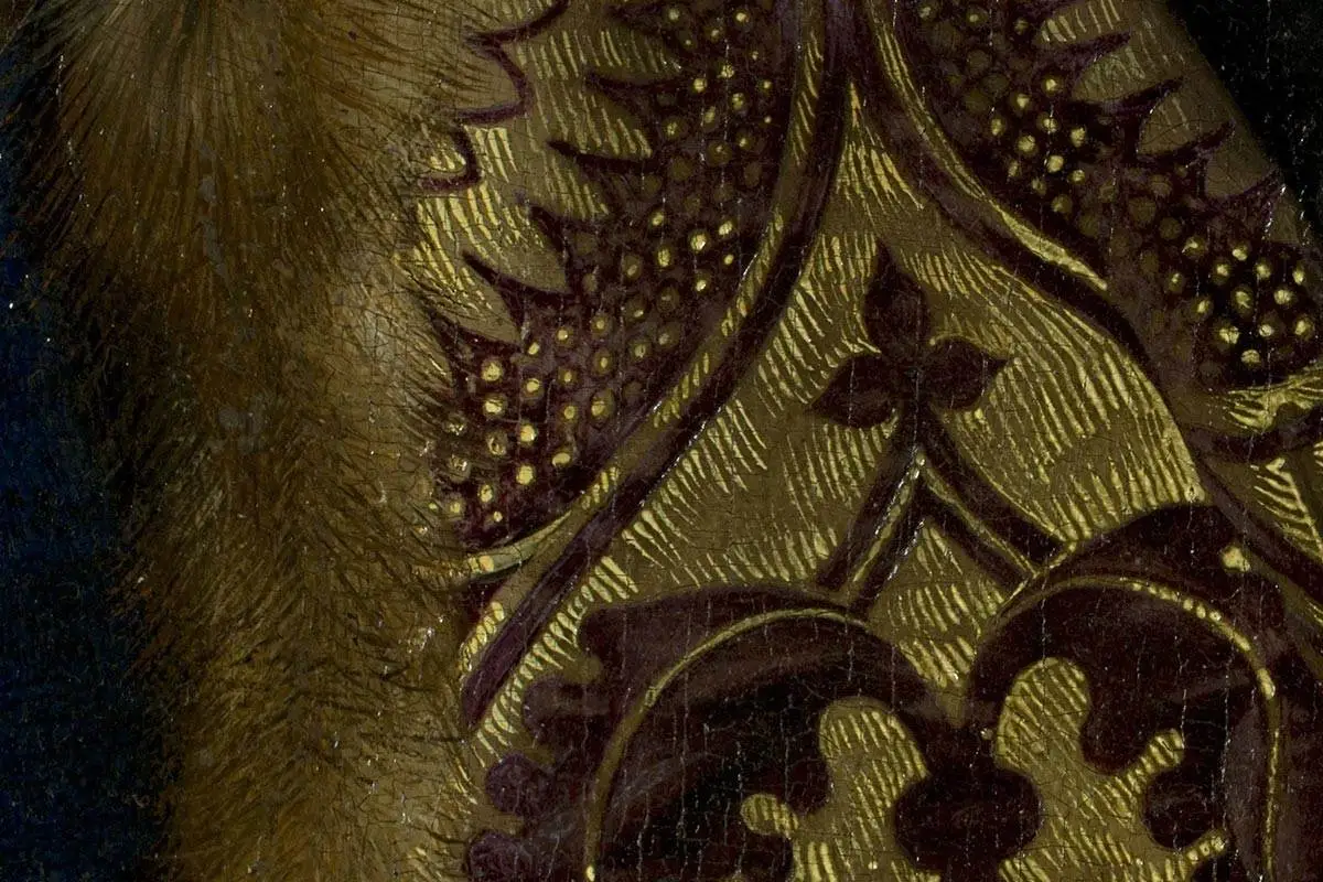 维登《基督下十字架》局部细节(22)