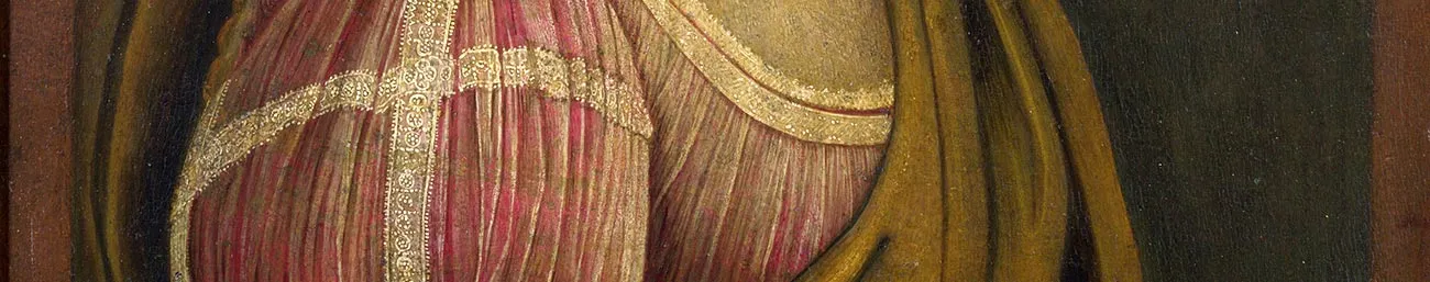 波提切利肖像画作品《侧面女士肖像》_04