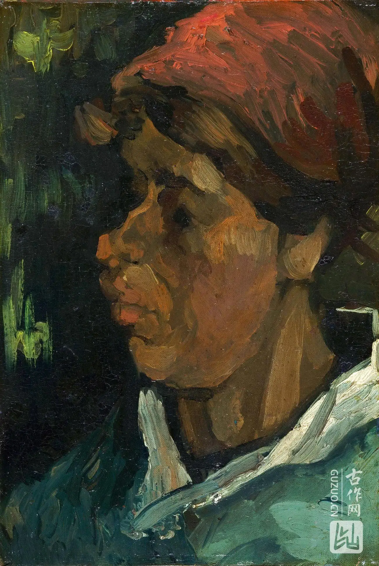 Head-of-a-Peasant-Woman-with-Cap