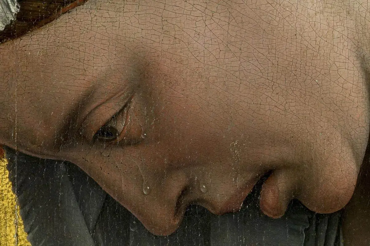 维登《基督下十字架》局部细节 (17)