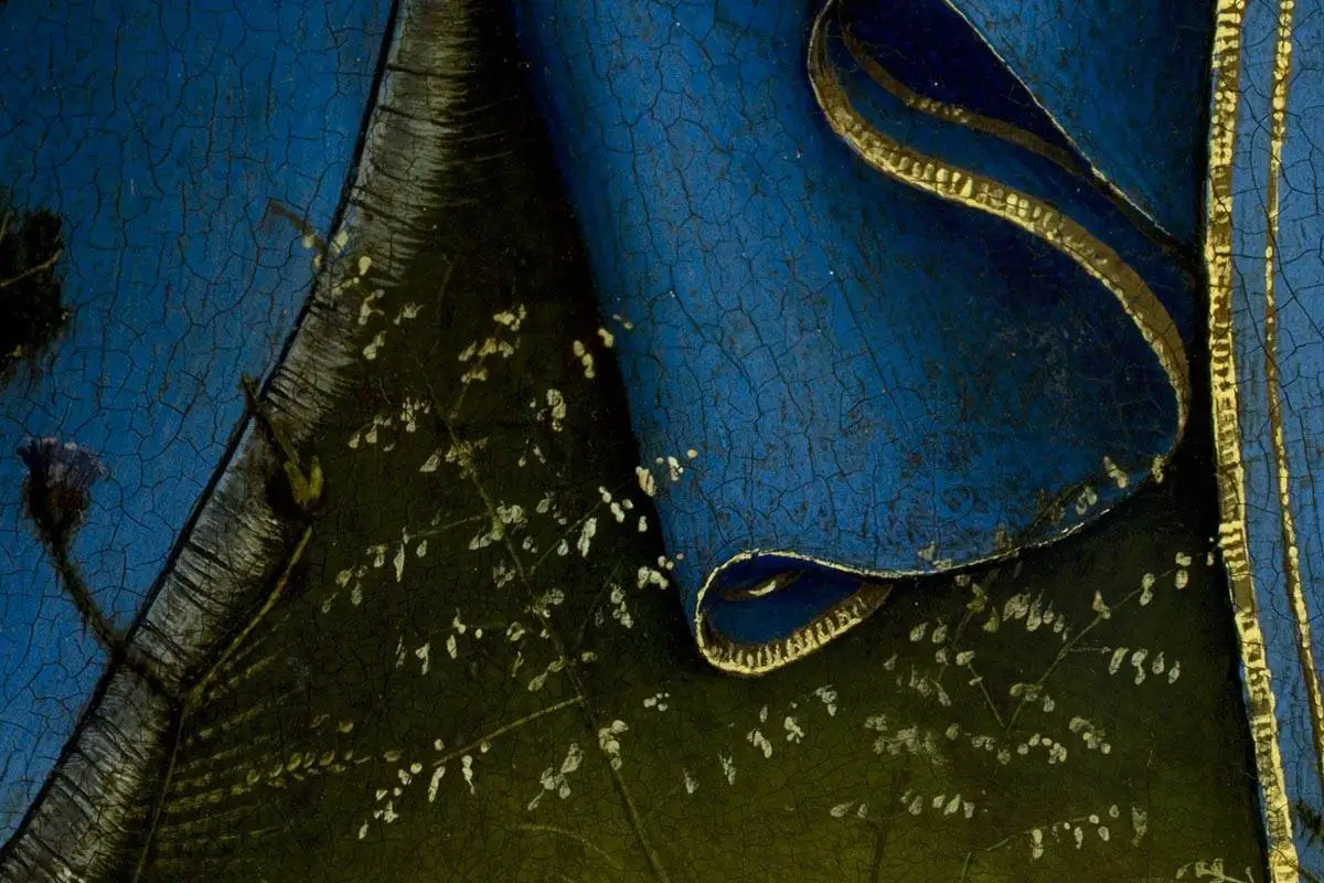 维登《基督下十字架》局部细节(23)