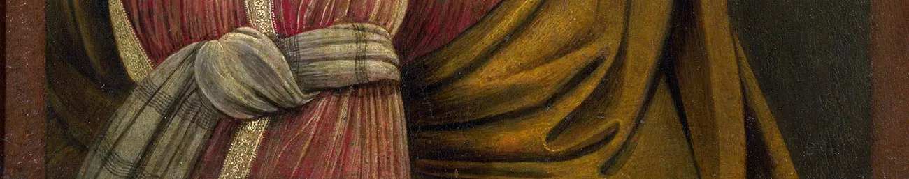 波提切利肖像画作品《侧面女士肖像》_05