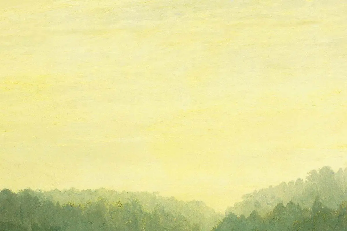 希施金风景画《雾蒙蒙的早晨》局部 (4)