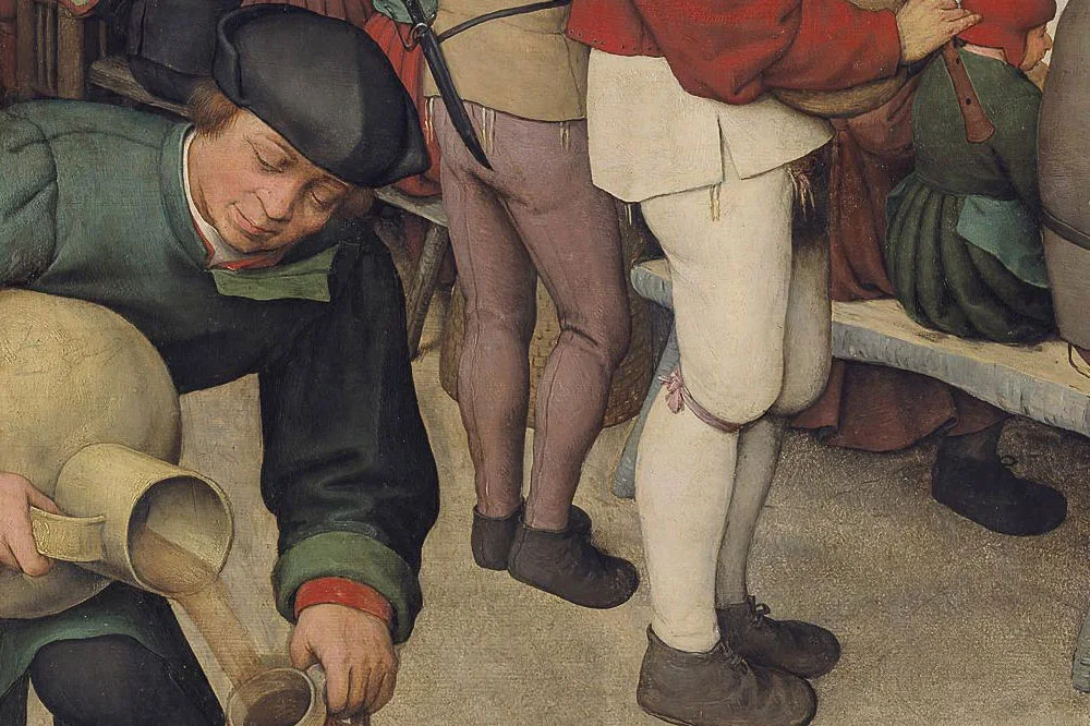 彼得·勃鲁盖尔作品《农民的婚礼》局部 (5)