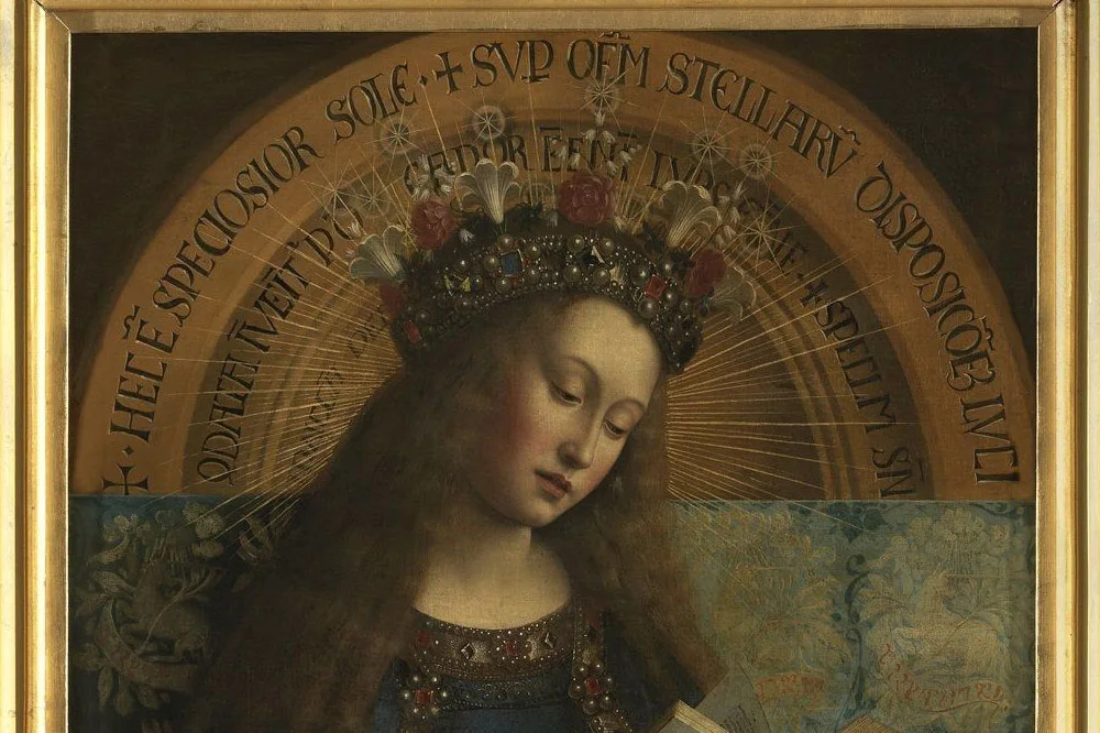 扬·凡·艾克代表作《根特祭坛画》局部 (3)