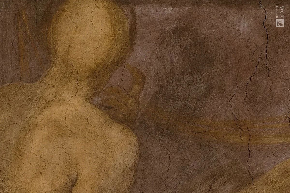 西斯廷教堂的壁画 基督的祖先局部 (2)