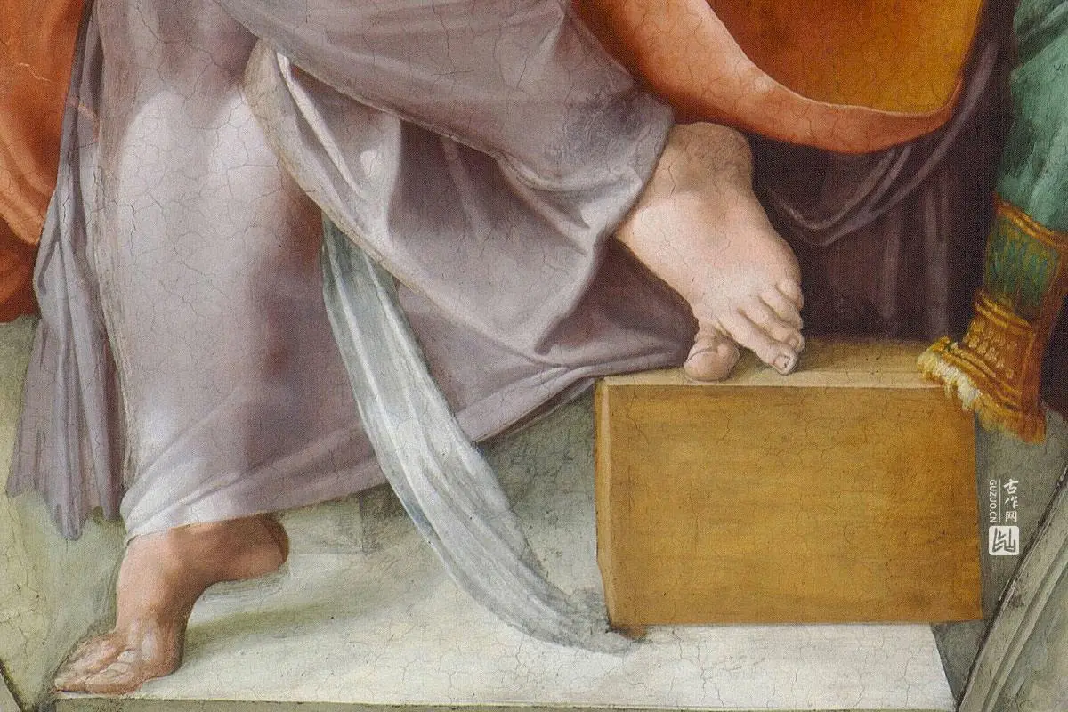 米开朗基罗西斯廷教堂壁画《利比亚西比尔》局部 (3)