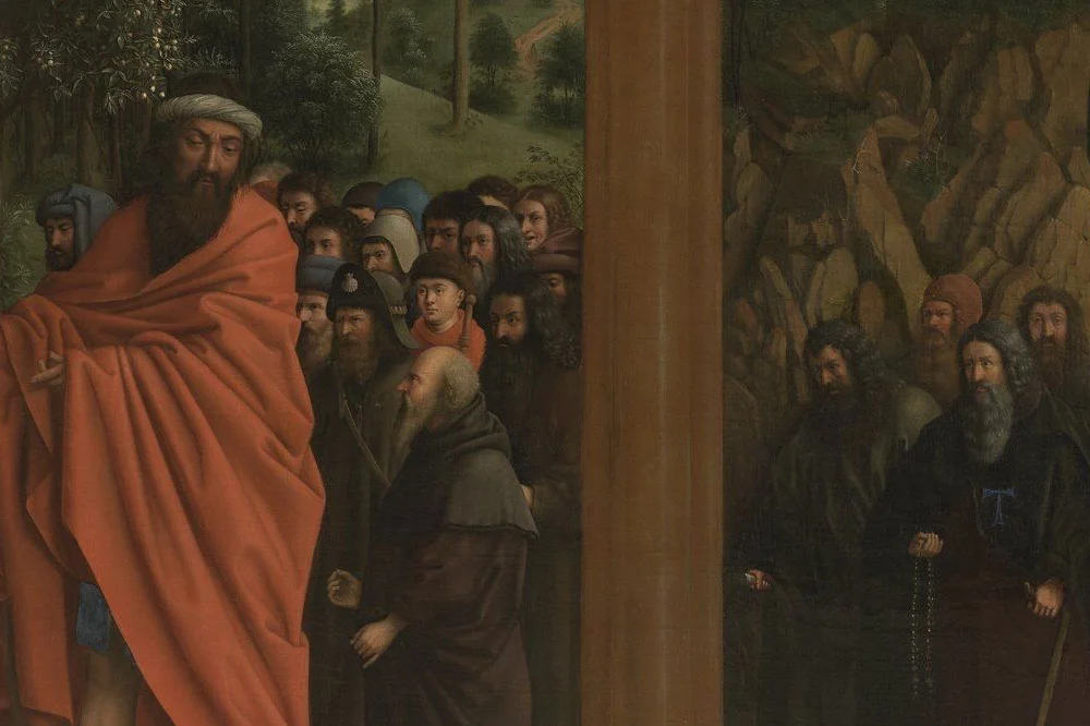 扬·凡·艾克代表作《根特祭坛画》局部 (7)