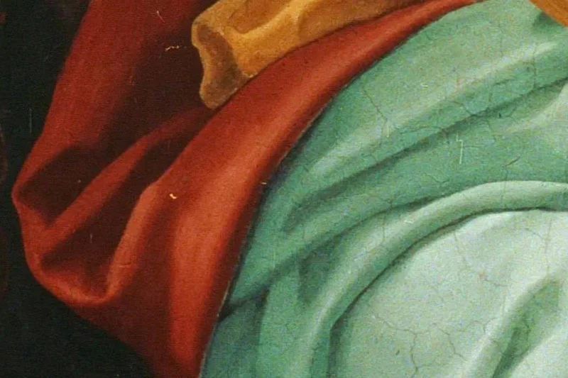 米开朗基罗西斯廷教堂的壁画《先知撒迦利亚》局部 (4)