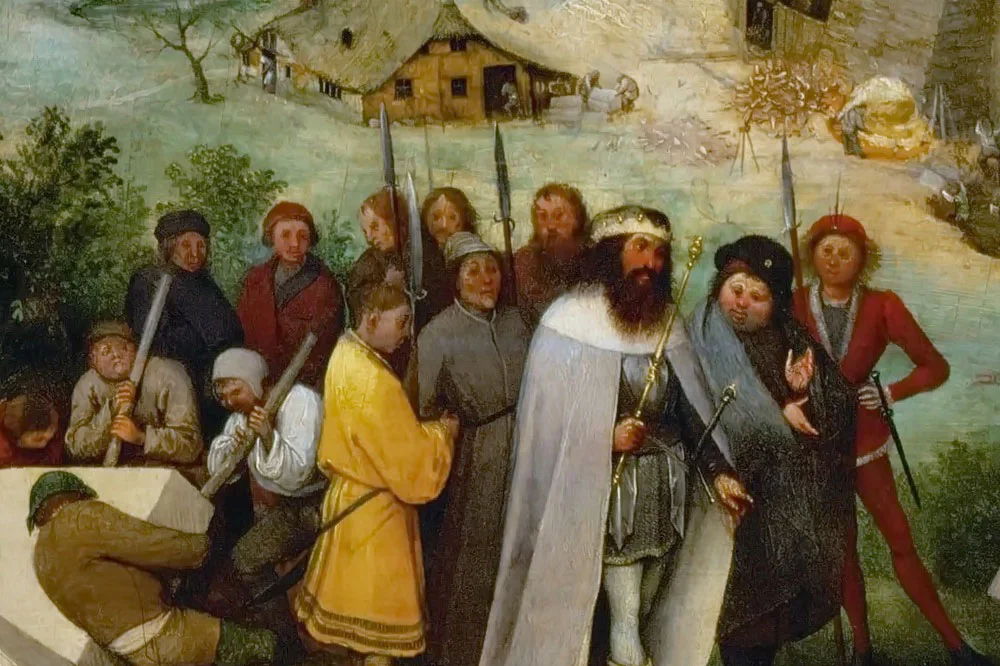 彼得·勃鲁盖尔作品《通天塔》局部 (2)