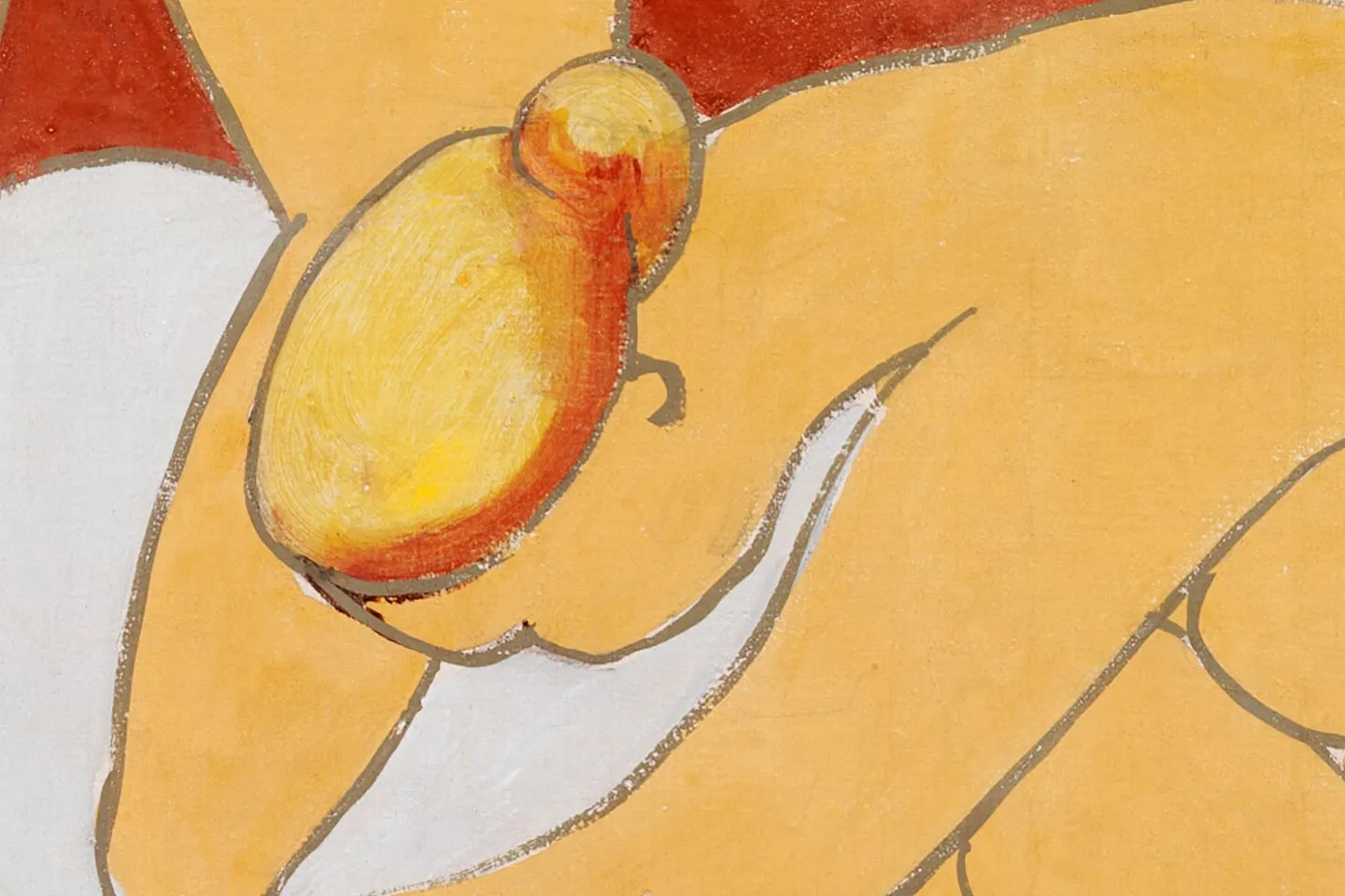 亨利·马蒂斯《奢华II》局部 (3)