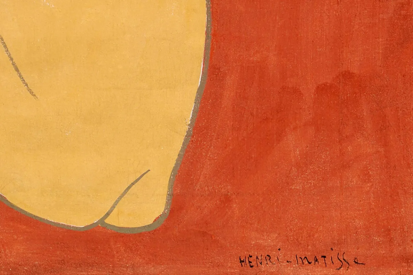 亨利·马蒂斯《奢华II》局部 (4)