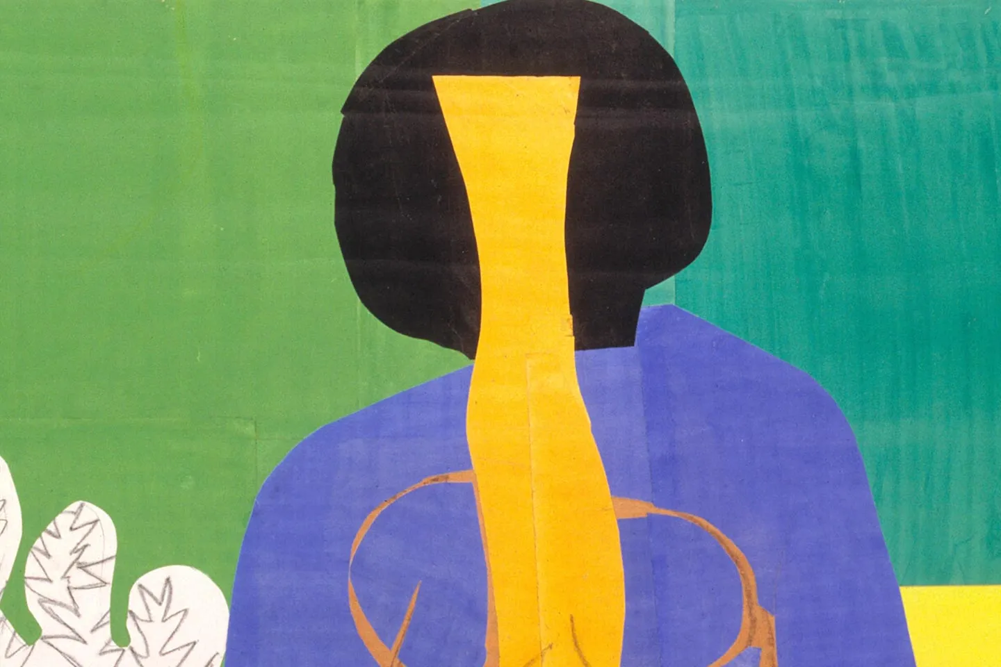 亨利·马蒂斯作品《祖尔玛》局部 (1)