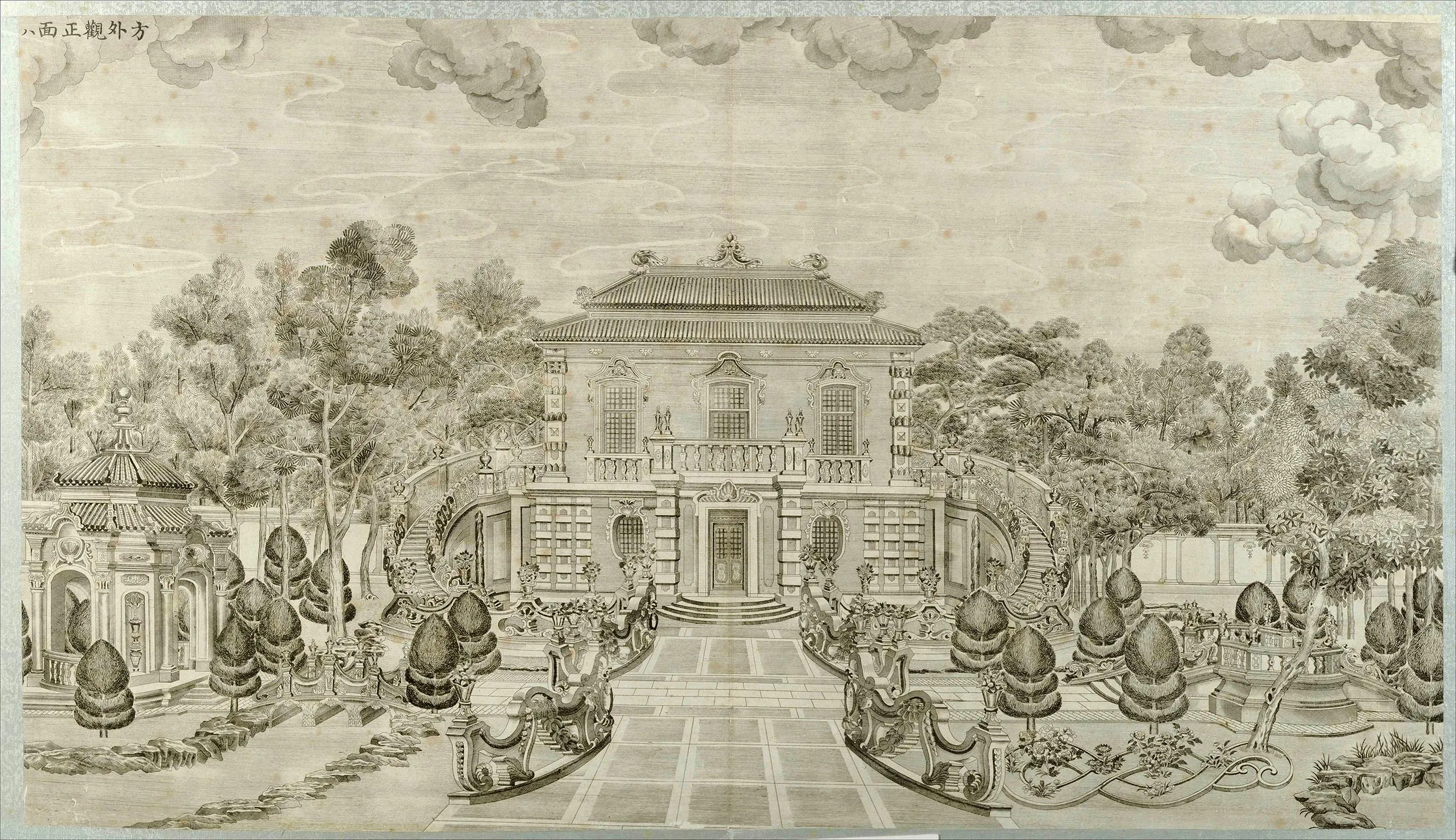 圆明园方外观正面