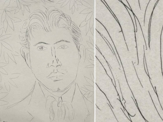 马蒂斯版画《让·马西亚肖像》