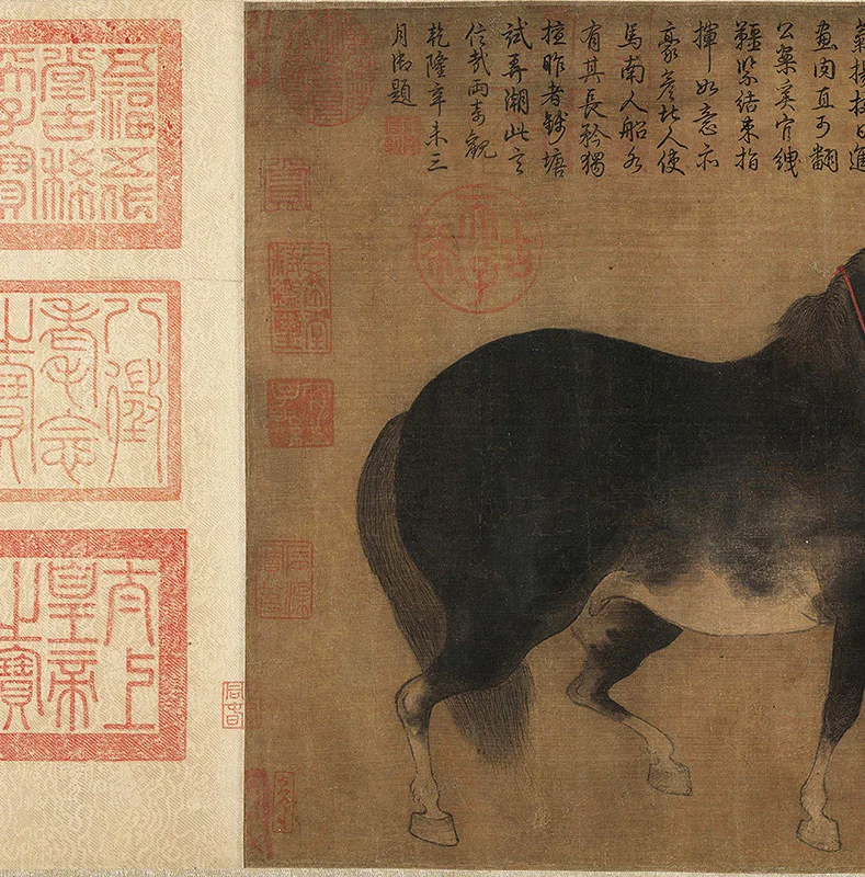 韩干圉人呈马图_08