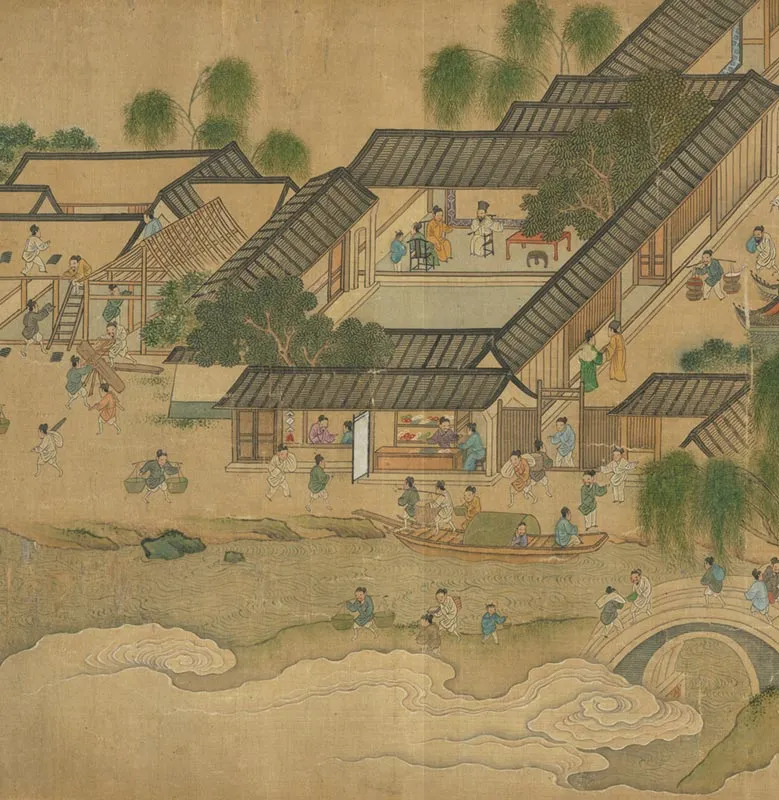 仇英清明上河图全卷_04