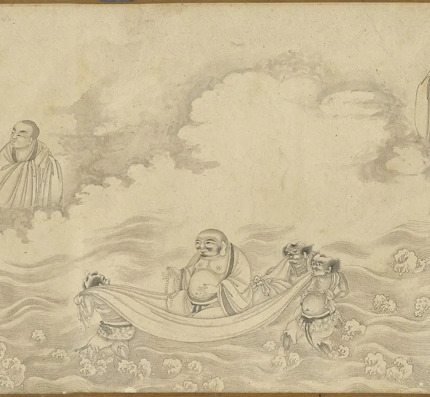 丁云鹏《十八罗汉》_07