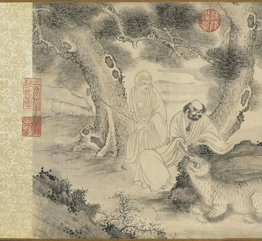 丁云鹏《十八罗汉》_01