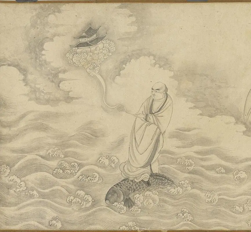 丁云鹏《十八罗汉》_06