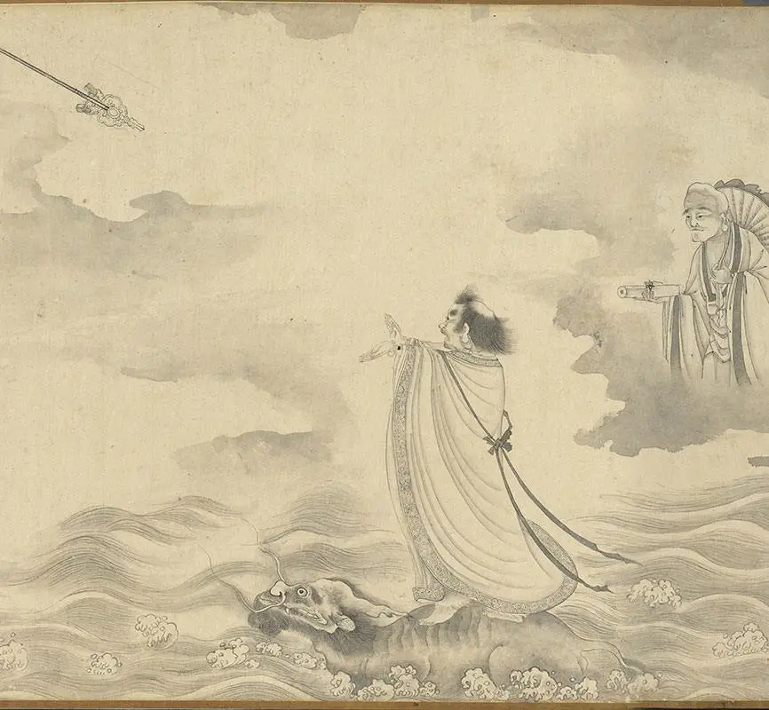 丁云鹏《十八罗汉》_04