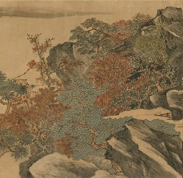 李唐《秋溪渔隐图》_05