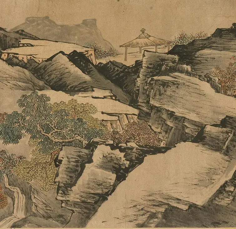 李唐《秋溪渔隐图》_10