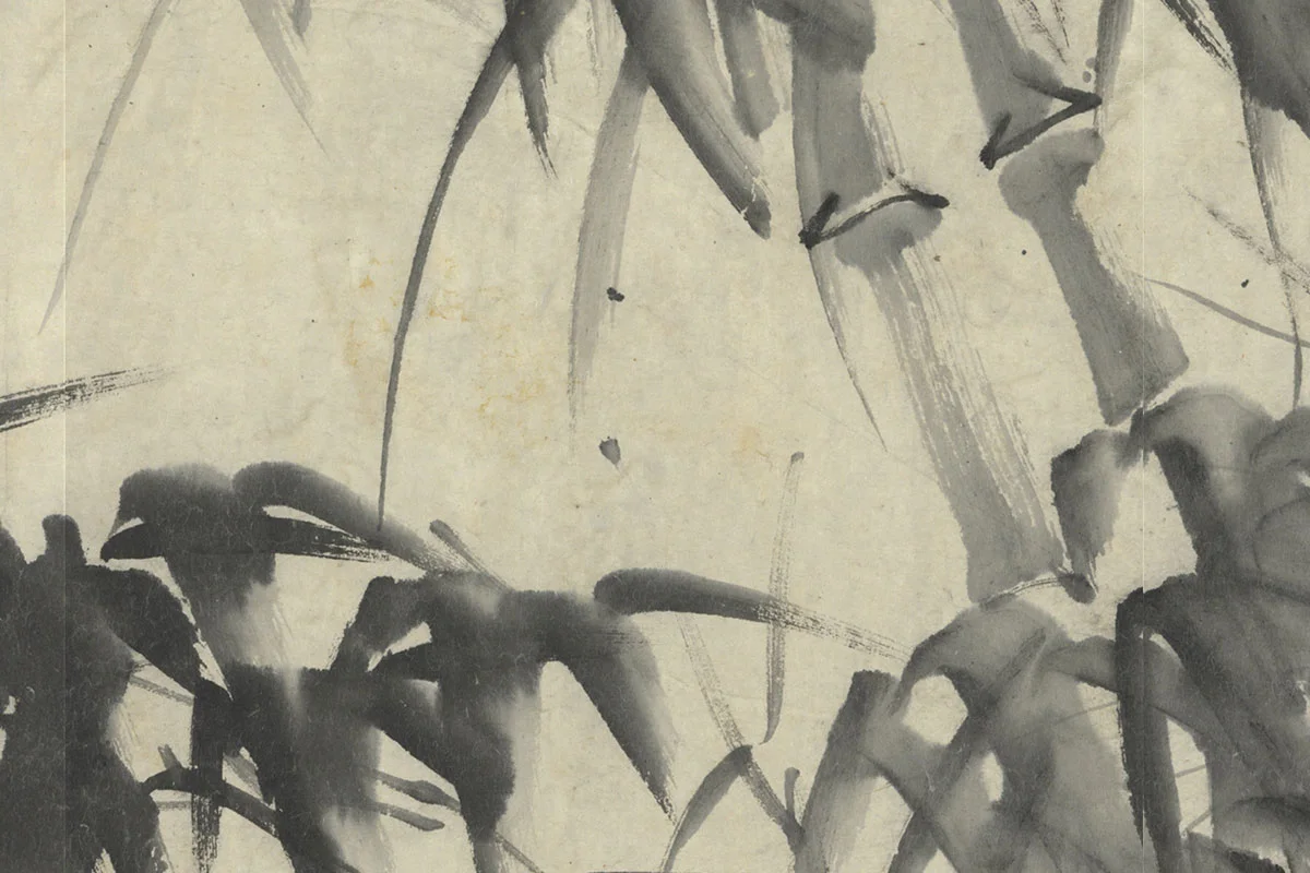 明·徐渭水墨画竹卷- 国画作品高清大图下载- 集古作网
