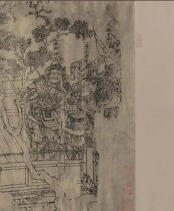武宗元《朝元仙仗圖》全卷_20
