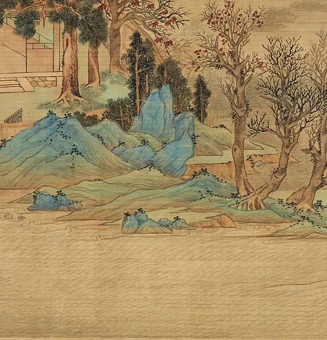文徵明《仿赵伯骕后赤壁图》_19