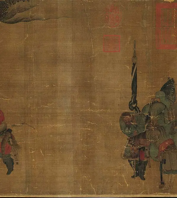 周文矩《苏李别意图》卷_20