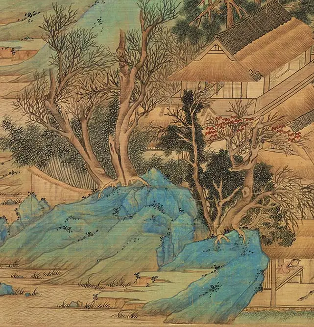 文徵明《仿赵伯骕后赤壁图》_16