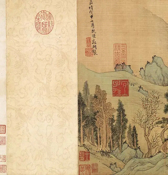 文徵明《仿赵伯骕后赤壁图》_05