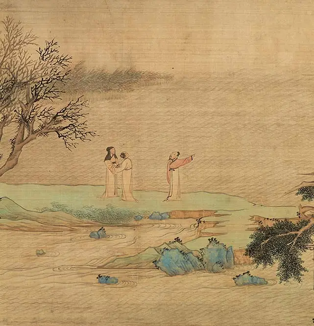 文徵明《仿赵伯骕后赤壁图》_20