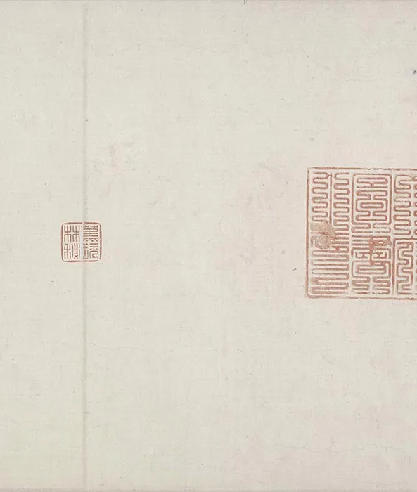 梁师闵《芦汀密雪图卷》_05