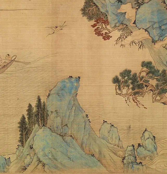 文徵明《仿赵伯骕后赤壁图》_10