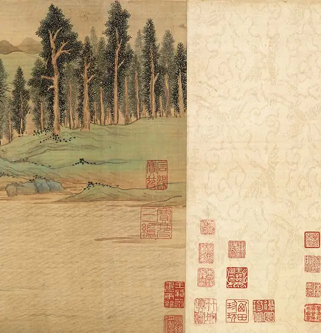 文徵明《仿赵伯骕后赤壁图》_23