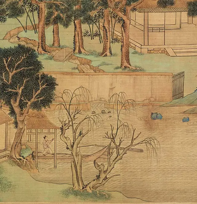 文徵明《仿赵伯骕后赤壁图》_18