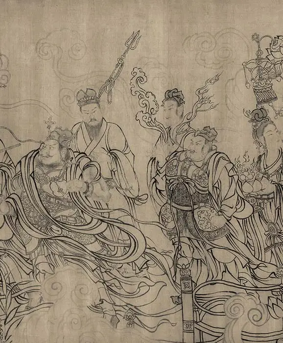 武宗元《朝元仙仗圖》全卷_05