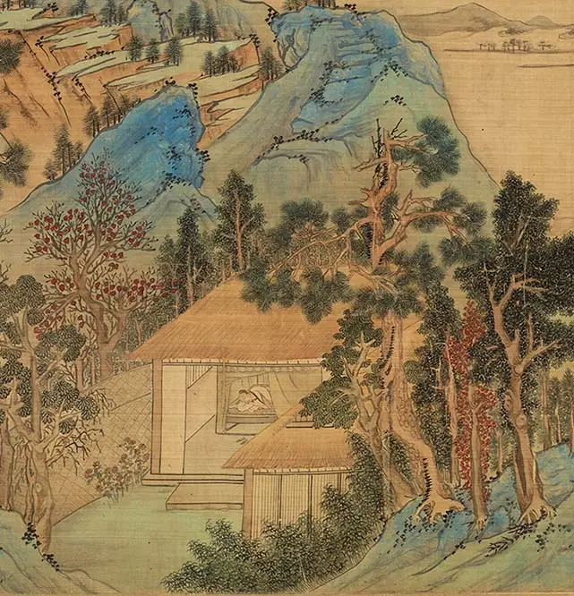 文徵明《仿赵伯骕后赤壁图》_08