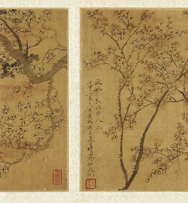 钱杜墨梅图册_05