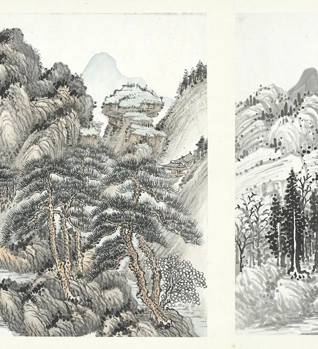 张克龢仿古山水册_03
