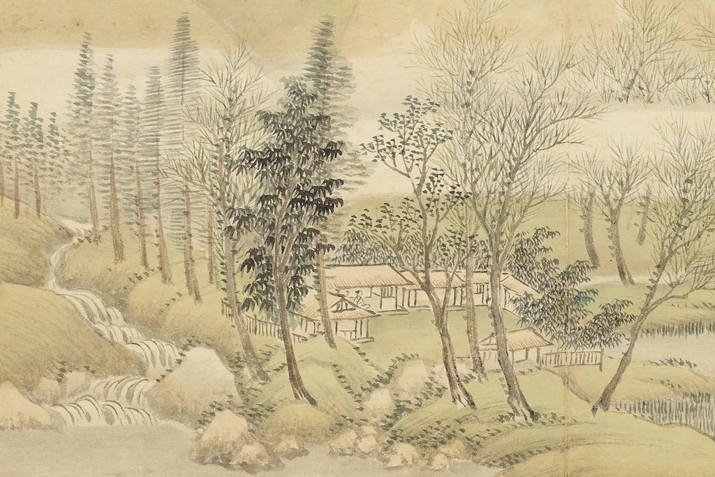 王翚仿古山水画册(中册)共8开- 国画作品高清大图下载- 集古作网