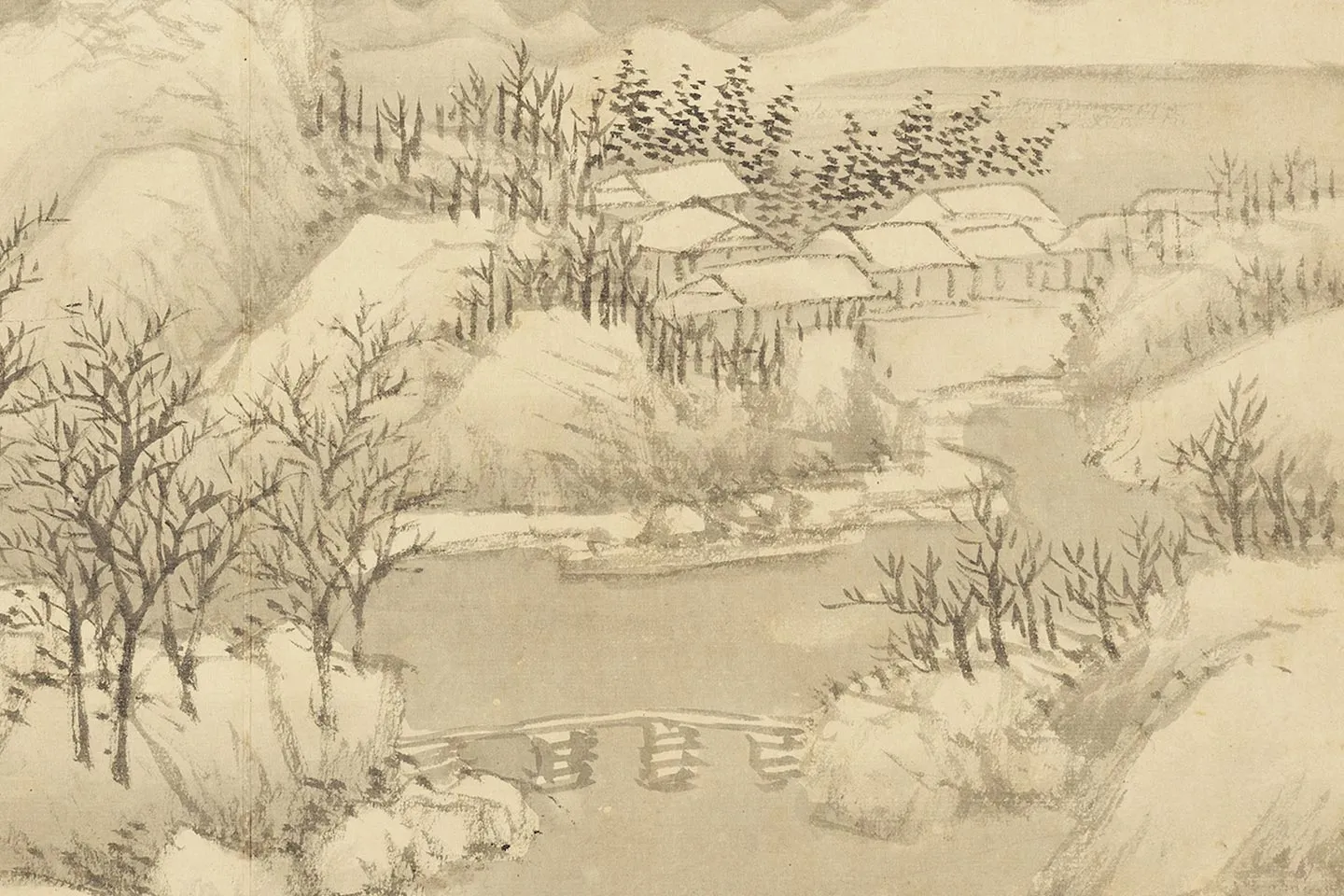 王翚仿古山水画册(中册)共8开- 国画作品高清大图下载- 集古作网