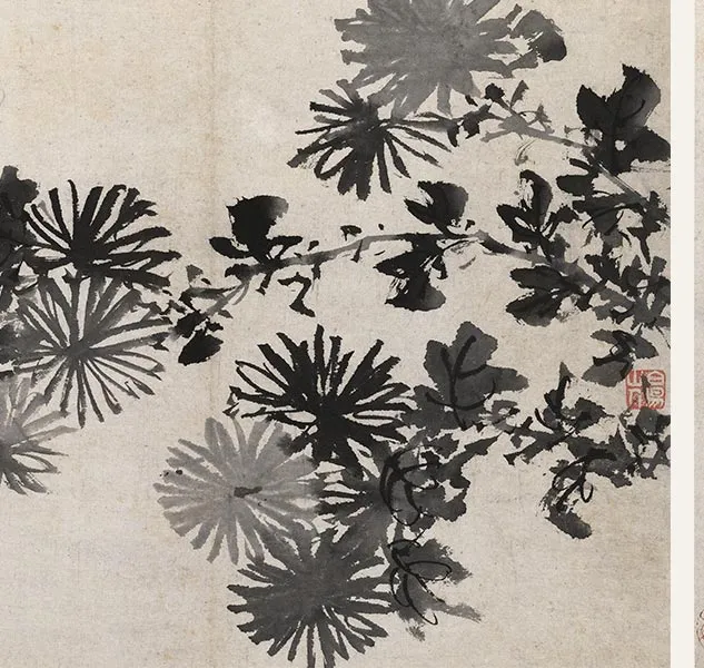 陈淳写意花卉《陈淳墨花图册》_04