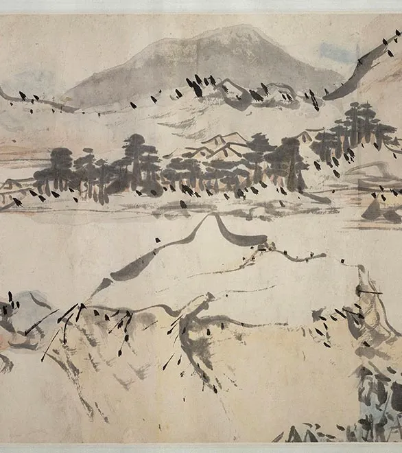 传陈淳《江山无尽图》卷_13